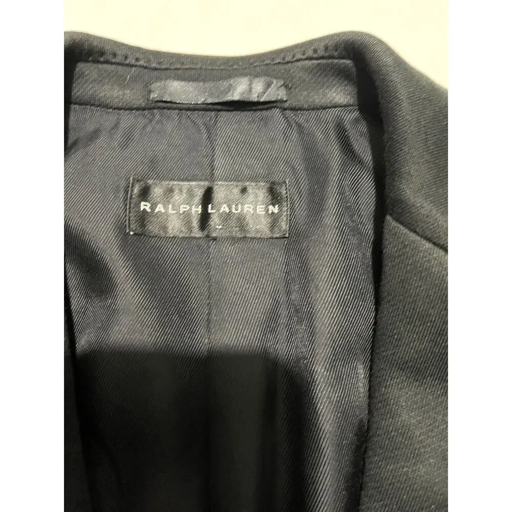 Ralph lauren knit blazer stretchy super casual black label sport businessman 42